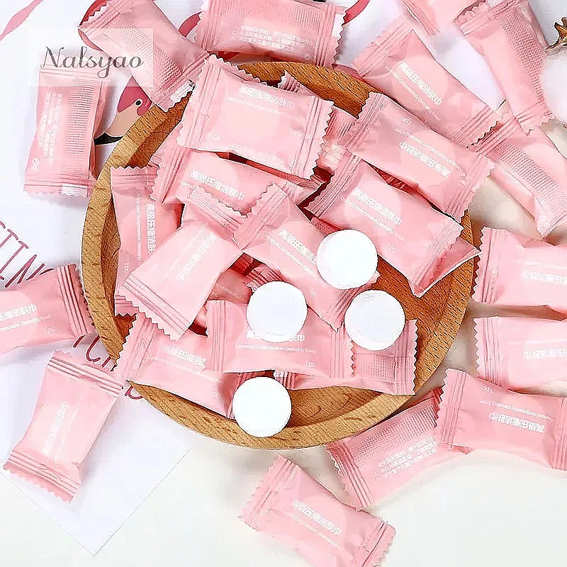 50pcs Compressed Towel Travel  - Home Textiles Face Towel recension och pris