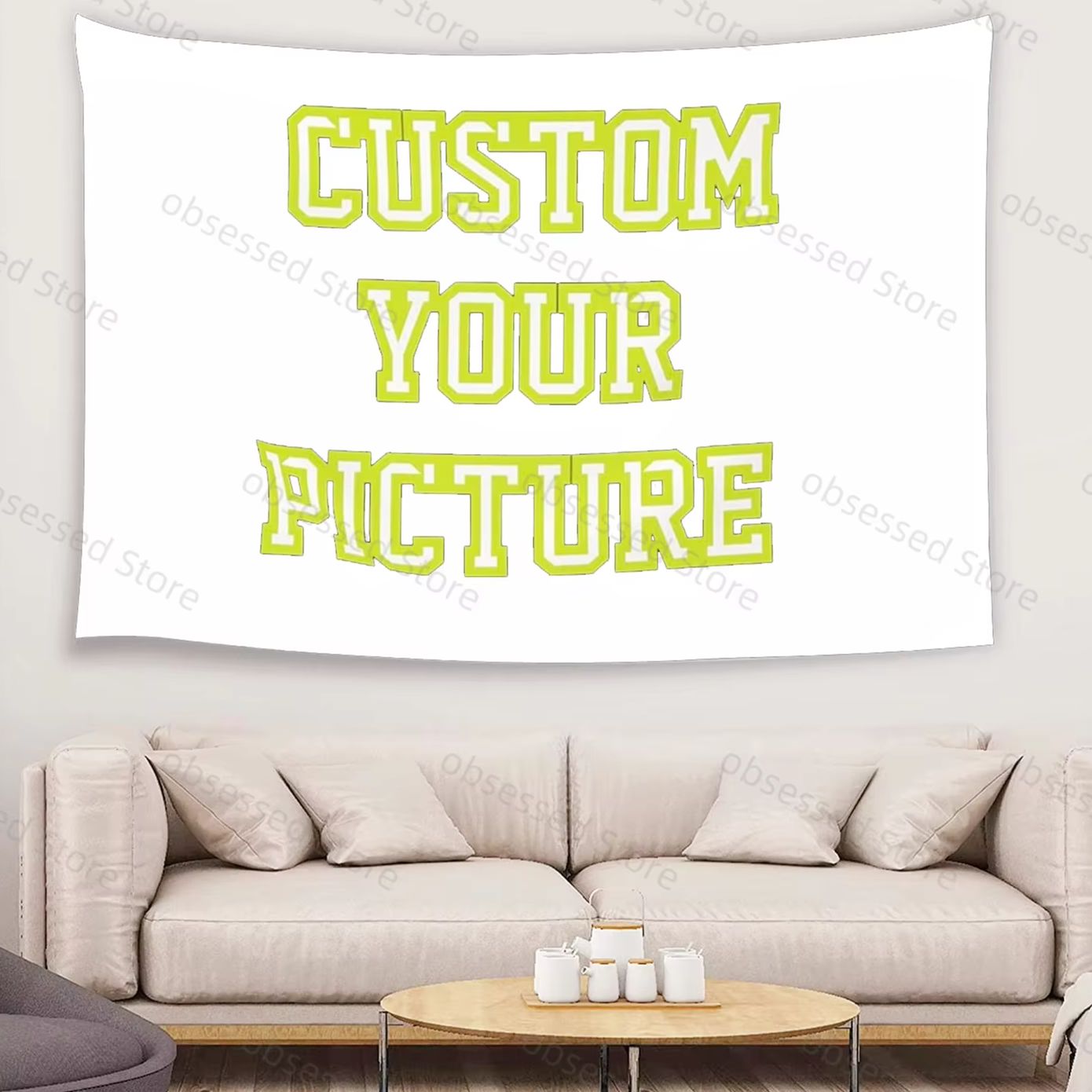 Customized Tapestry Printing f - Home Textiles Usa recension och pris