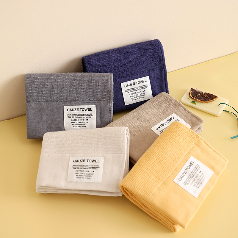 2/5Pcs Cotton Bath Towels Set  - Home Textiles Face Towel recension och pris