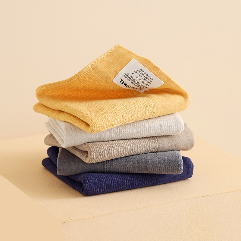 2/5Pcs Cotton Bath Towels Set  - Home Textiles Face Towel recension och pris