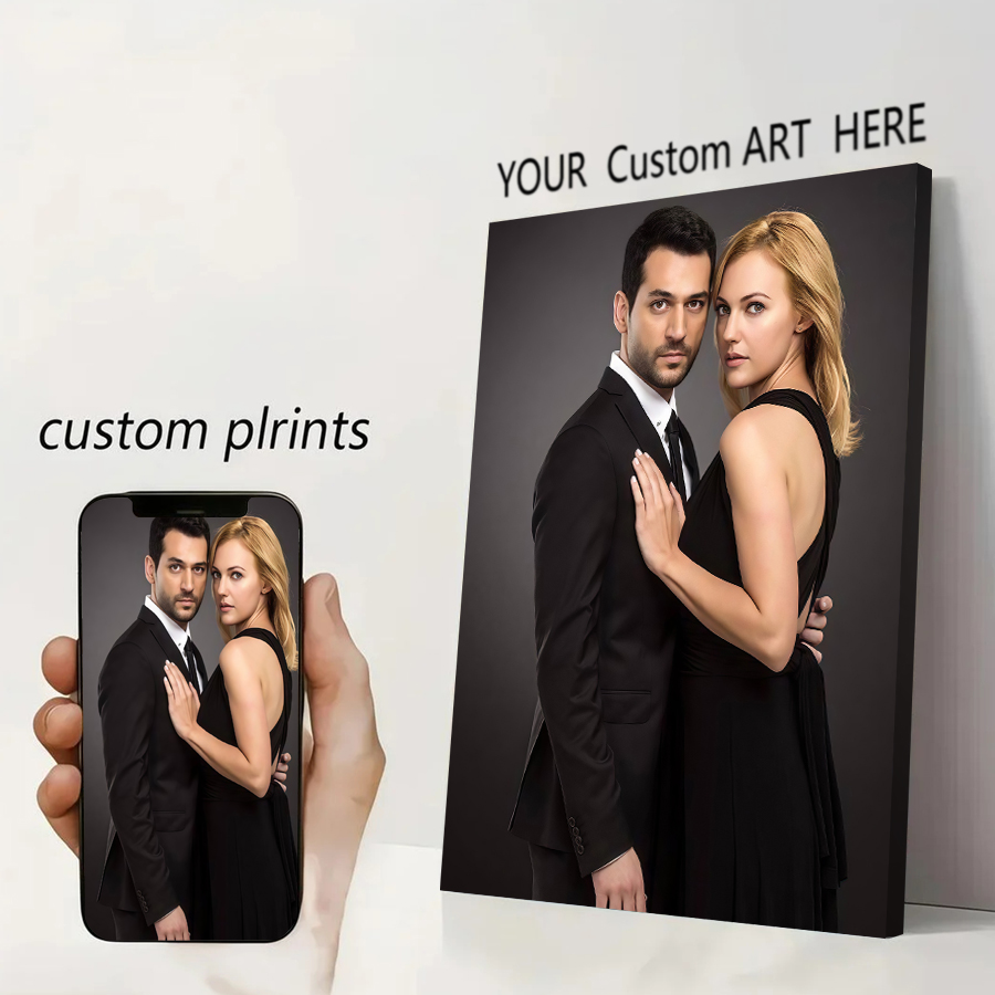 Custom Print Canvas Poster Ani - Home Textiles Usa recension och pris